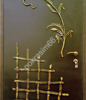 Порошковая покраска металлических дверей (сейф дверей) - Порошковая покраска